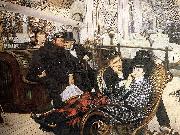 James Tissot The Last Evening oil painting on canvas